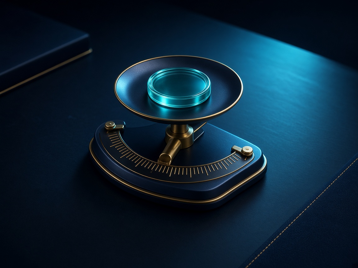 Teal Shuffle Cash token on a scale for prize-redemption checks